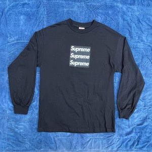 Supreme x Asspizza collab long sleeve t-shirt